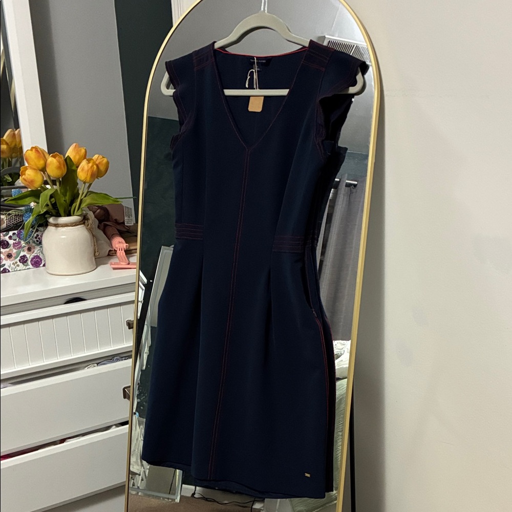 Tommy Hilfiger Dark Blue Midi Dress